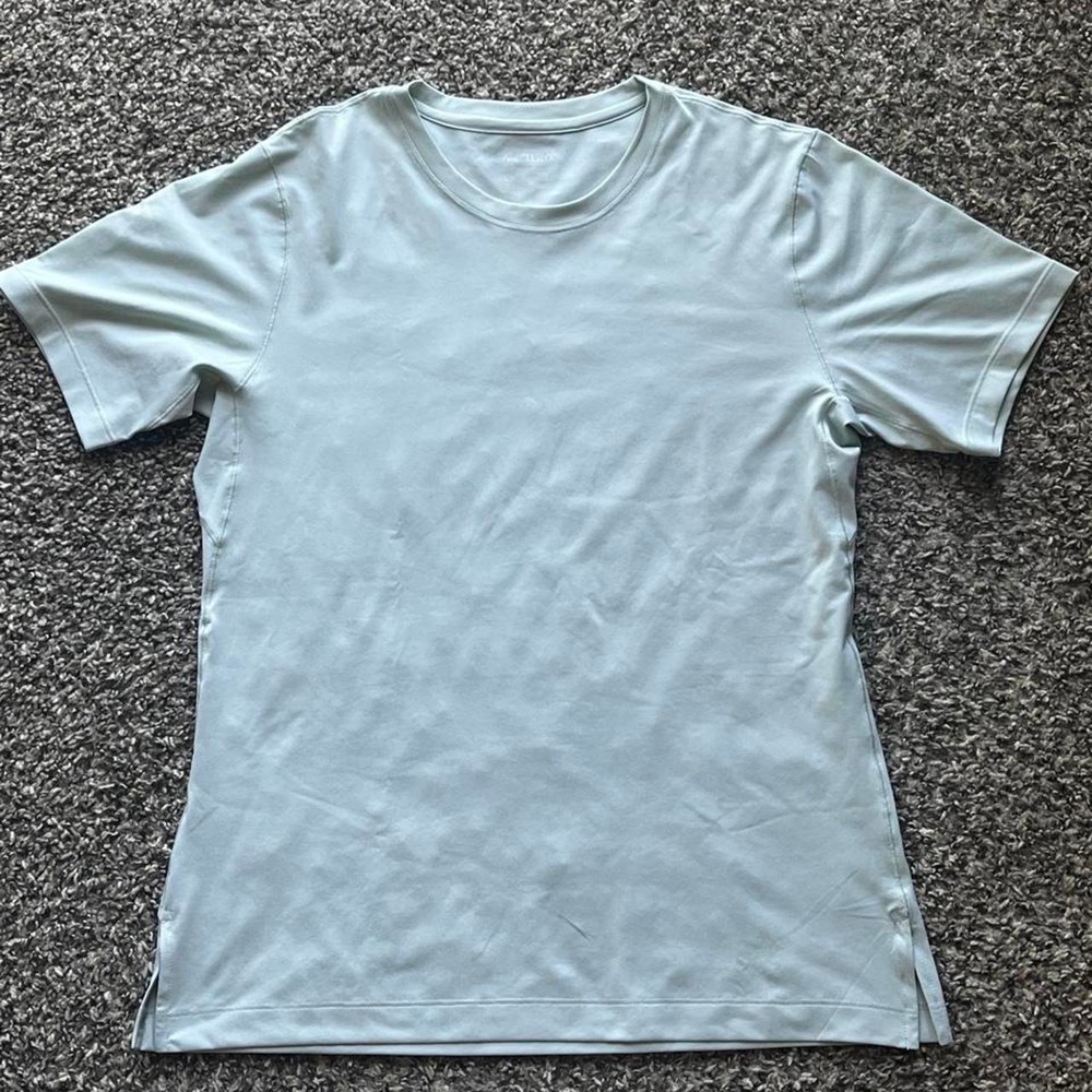 Arcteryx Cormac Crewneck Performance T-Shirt Gray Green Women Small